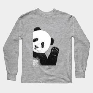 Cute panda Long Sleeve T-Shirt